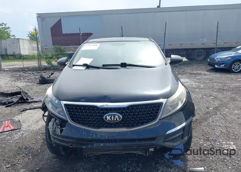 2016 Kia Sportage Lx из США, поврежденный, VIN KNDPBCAC6G7854480